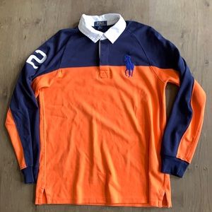 POLO Ralph Lauren long sleeved rugby shirt
